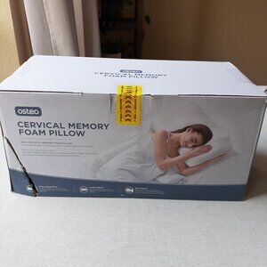 New Queen Size Osteo Cervical Memory Foam Bed Pillow for Neck Support